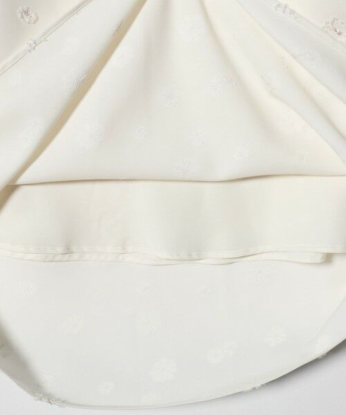 UNITED ARROWS / ユナイテッドアローズ ミニ・ひざ丈スカート | サテン フラワー ジャガード ロングスカート | 詳細9