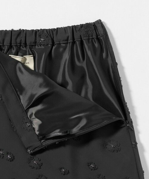 UNITED ARROWS / ユナイテッドアローズ ミニ・ひざ丈スカート | サテン フラワー ジャガード ロングスカート | 詳細23
