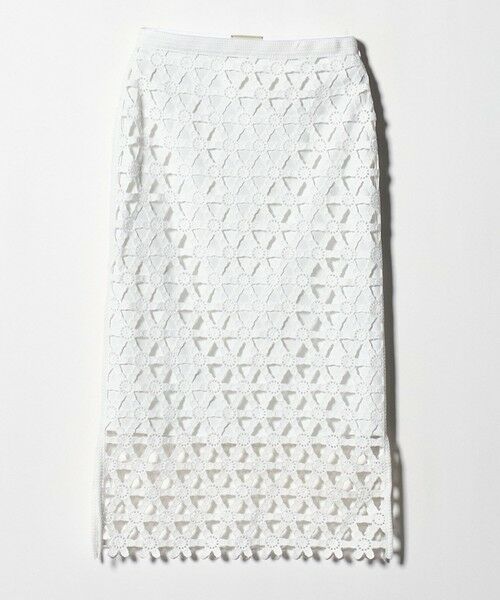 UNITED ARROWS / ユナイテッドアローズ ロング・マキシ丈スカート | コード  エンブロイダリー タイトスカート | 詳細4