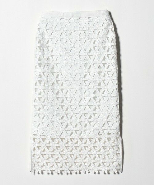 UNITED ARROWS / ユナイテッドアローズ ロング・マキシ丈スカート | コード  エンブロイダリー タイトスカート | 詳細5