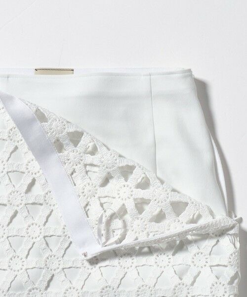 UNITED ARROWS / ユナイテッドアローズ ロング・マキシ丈スカート | コード  エンブロイダリー タイトスカート | 詳細6