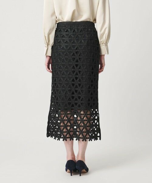 UNITED ARROWS / ユナイテッドアローズ ロング・マキシ丈スカート | コード  エンブロイダリー タイトスカート | 詳細14