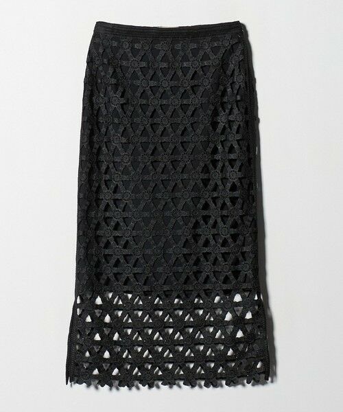 UNITED ARROWS / ユナイテッドアローズ ロング・マキシ丈スカート | コード  エンブロイダリー タイトスカート | 詳細15