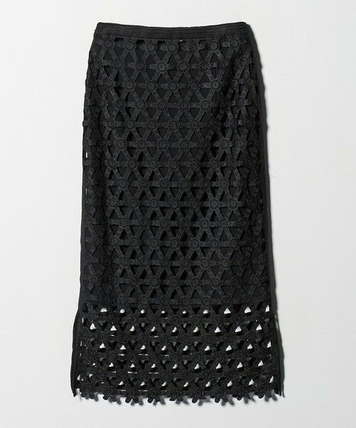 UNITED ARROWS / ユナイテッドアローズ ロング・マキシ丈スカート | コード  エンブロイダリー タイトスカート | 詳細16