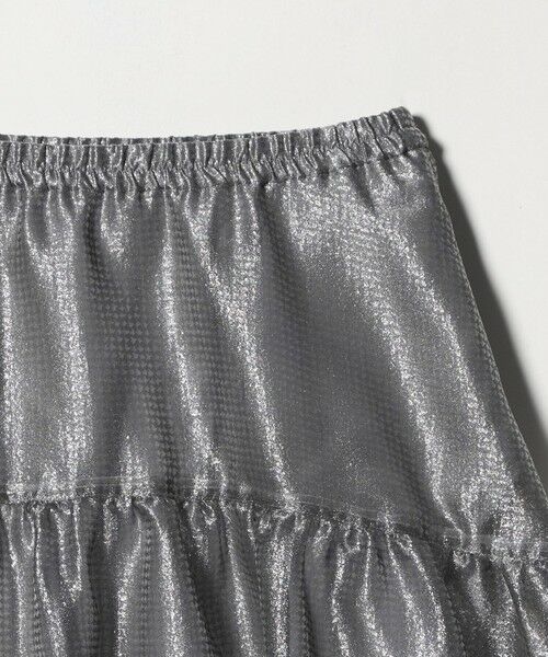 UNITED ARROWS / ユナイテッドアローズ ミニ・ひざ丈スカート | スケルトン シャイン ジャガード スカート ‐ウォッシャブル‐ | 詳細8