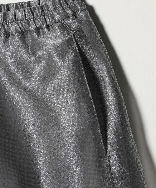 UNITED ARROWS / ユナイテッドアローズ ミニ・ひざ丈スカート | スケルトン シャイン ジャガード スカート ‐ウォッシャブル‐ | 詳細9