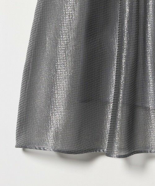 UNITED ARROWS / ユナイテッドアローズ ミニ・ひざ丈スカート | スケルトン シャイン ジャガード スカート ‐ウォッシャブル‐ | 詳細11