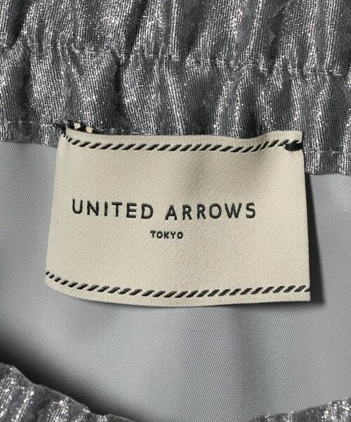 UNITED ARROWS / ユナイテッドアローズ ミニ・ひざ丈スカート | スケルトン シャイン ジャガード スカート ‐ウォッシャブル‐ | 詳細13
