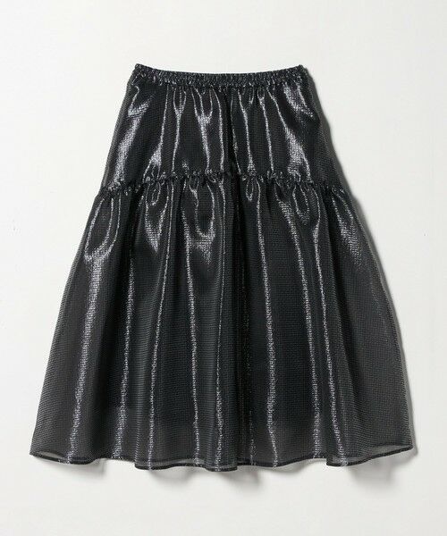 UNITED ARROWS / ユナイテッドアローズ ミニ・ひざ丈スカート | スケルトン シャイン ジャガード スカート ‐ウォッシャブル‐ | 詳細21