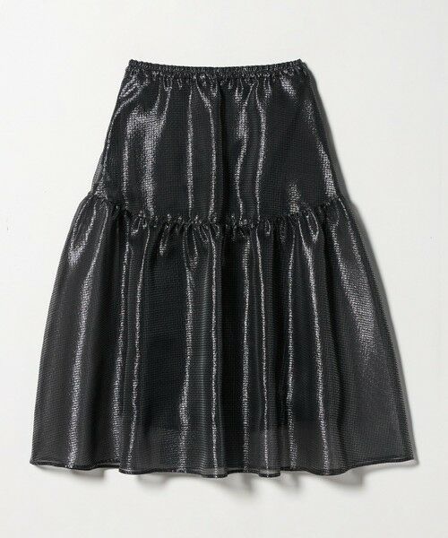 UNITED ARROWS / ユナイテッドアローズ ミニ・ひざ丈スカート | スケルトン シャイン ジャガード スカート ‐ウォッシャブル‐ | 詳細22