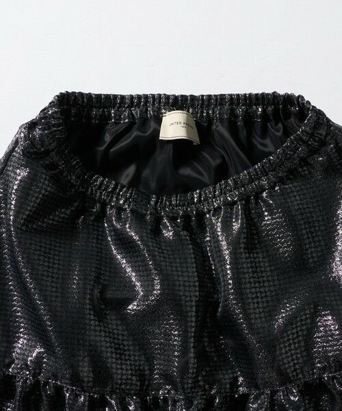UNITED ARROWS / ユナイテッドアローズ ミニ・ひざ丈スカート | スケルトン シャイン ジャガード スカート ‐ウォッシャブル‐ | 詳細23