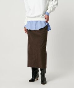 UNITED ARROWS / ユナイテッドアローズ ロング・マキシ丈スカート | スエード ライク タイト スカート