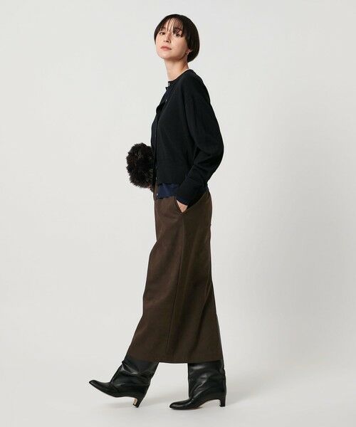 UNITED ARROWS / ユナイテッドアローズ ロング・マキシ丈スカート | スエード ライク タイト スカート | 詳細5