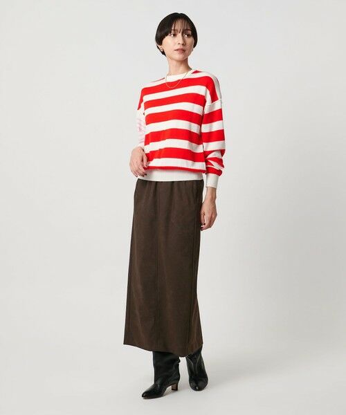 UNITED ARROWS / ユナイテッドアローズ ロング・マキシ丈スカート | スエード ライク タイト スカート | 詳細7