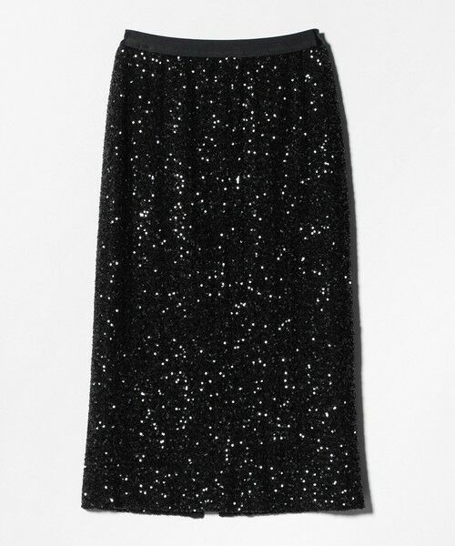 UNITED ARROWS / ユナイテッドアローズ ミニ・ひざ丈スカート | スパンコール Iライン スカート | 詳細15