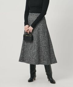 シルクネップ ツイードライク スカート