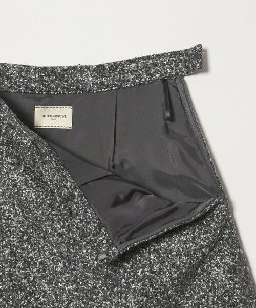 UNITED ARROWS / ユナイテッドアローズ ミニ・ひざ丈スカート | シルクネップ ツイードライク スカート | 詳細19