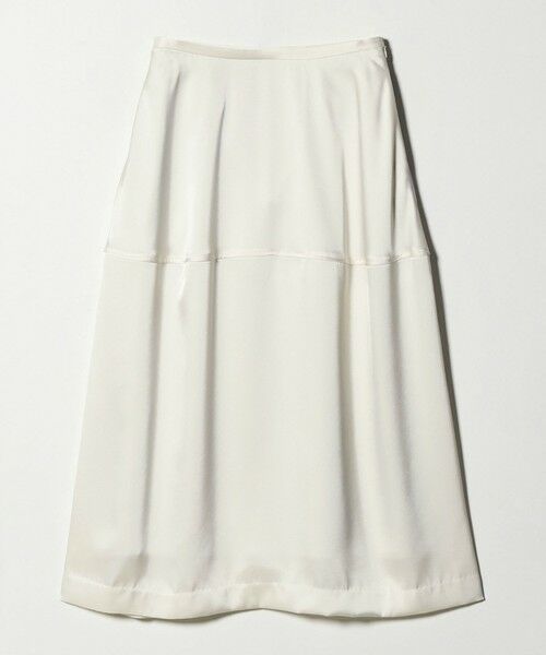 UNITED ARROWS / ユナイテッドアローズ ミニ・ひざ丈スカート | サテン コクーン スカート ‐ウォッシャブル‐ | 詳細4