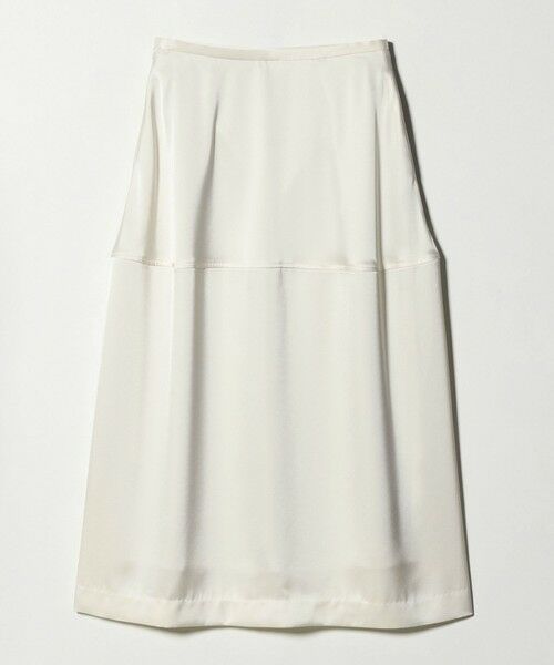 UNITED ARROWS / ユナイテッドアローズ ミニ・ひざ丈スカート | サテン コクーン スカート ‐ウォッシャブル‐ | 詳細5