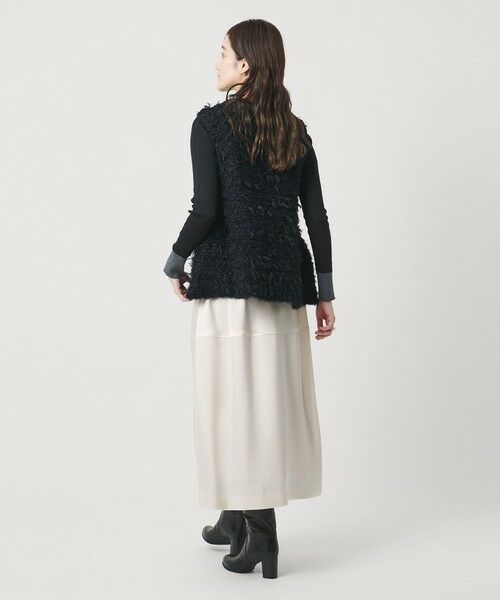 UNITED ARROWS / ユナイテッドアローズ ミニ・ひざ丈スカート | サテン コクーン スカート ‐ウォッシャブル‐ | 詳細2