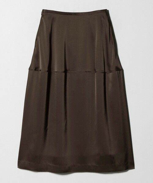 UNITED ARROWS / ユナイテッドアローズ ミニ・ひざ丈スカート | サテン コクーン スカート ‐ウォッシャブル‐ | 詳細15