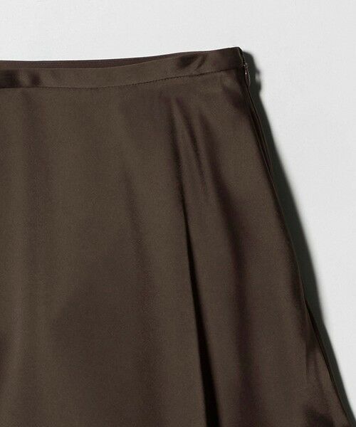 UNITED ARROWS / ユナイテッドアローズ ミニ・ひざ丈スカート | サテン コクーン スカート ‐ウォッシャブル‐ | 詳細16