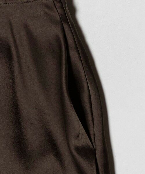 UNITED ARROWS / ユナイテッドアローズ ミニ・ひざ丈スカート | サテン コクーン スカート ‐ウォッシャブル‐ | 詳細17