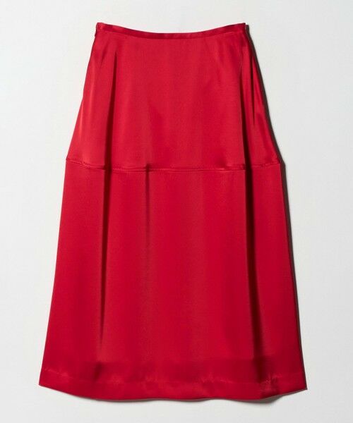 UNITED ARROWS / ユナイテッドアローズ ミニ・ひざ丈スカート | サテン コクーン スカート ‐ウォッシャブル‐ | 詳細24