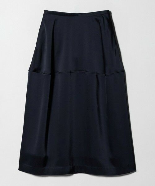UNITED ARROWS / ユナイテッドアローズ ミニ・ひざ丈スカート | サテン コクーン スカート ‐ウォッシャブル‐ | 詳細30