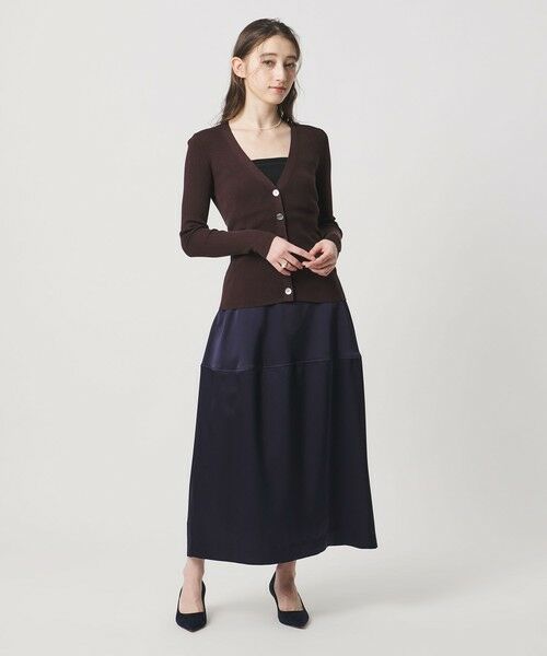 UNITED ARROWS / ユナイテッドアローズ ミニ・ひざ丈スカート | サテン コクーン スカート ‐ウォッシャブル‐ | 詳細27