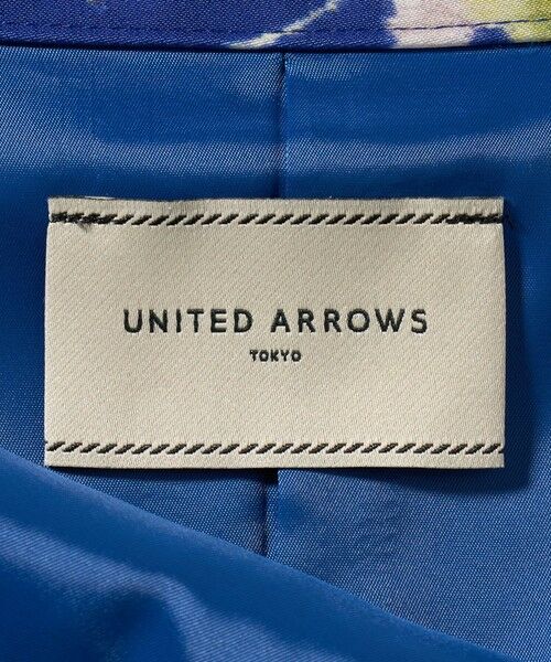 UNITED ARROWS / ユナイテッドアローズ ミニ・ひざ丈スカート | サテン コクーン プリント スカート ‐ウォッシャブル‐ | 詳細16