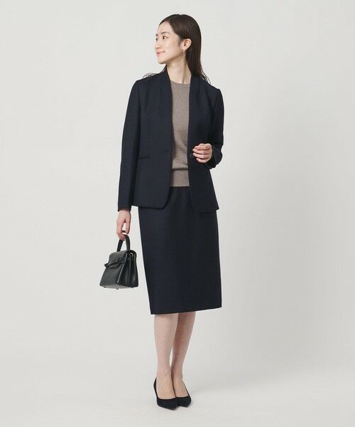 UNITED ARROWS / ユナイテッドアローズ ミニ・ひざ丈スカート | ツイードライク タイトスカート | 詳細20