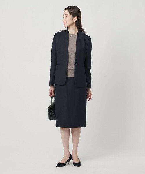 UNITED ARROWS / ユナイテッドアローズ ミニ・ひざ丈スカート | ツイードライク タイトスカート | 詳細19