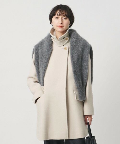 UNITED ARROWS / ユナイテッドアローズ その他アウター | ２WAYカラー ミドルコート | 詳細1