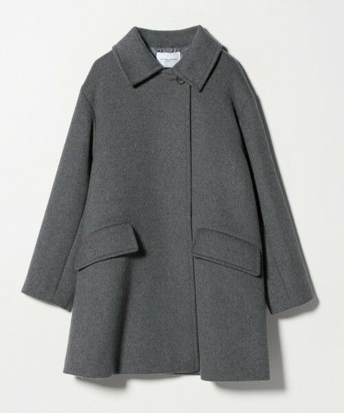 UNITED ARROWS/ユナイテッドアローズ ２WAYカラー ミドルコート MD. GRAY XS(34)
