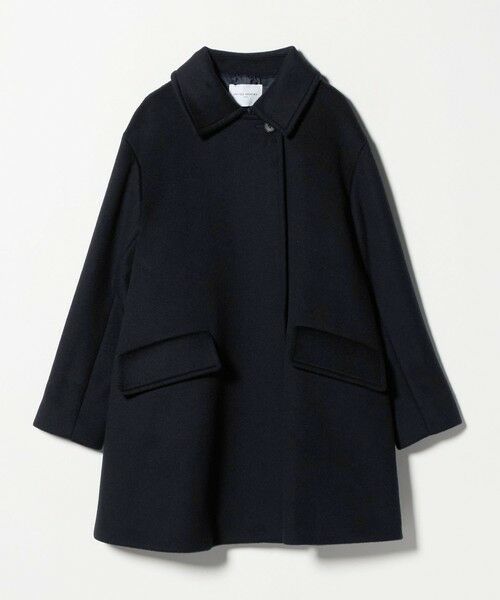 UNITED ARROWS/ユナイテッドアローズ ２WAYカラー ミドルコート NAVY S(36)