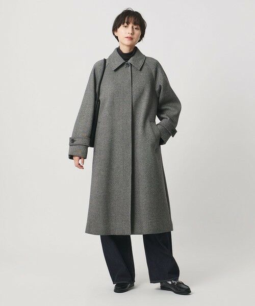 UNITED ARROWS / ユナイテッドアローズ ステンカラーコート | MANTECO ミックス ステンカラー コート | 詳細3