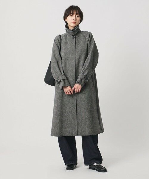 UNITED ARROWS / ユナイテッドアローズ ステンカラーコート | MANTECO ミックス ステンカラー コート | 詳細4