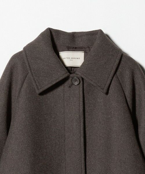 UNITED ARROWS / ユナイテッドアローズ ステンカラーコート | MANTECO ミックス ステンカラー コート | 詳細18