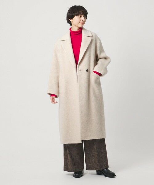 UNITED ARROWS / ユナイテッドアローズ その他アウター | シャギー ビッグ テーラード コート | 詳細1