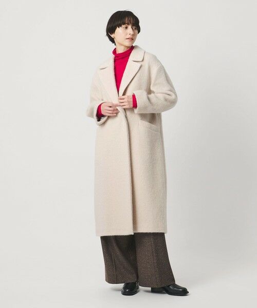 UNITED ARROWS / ユナイテッドアローズ その他アウター | シャギー ビッグ テーラード コート | 詳細3