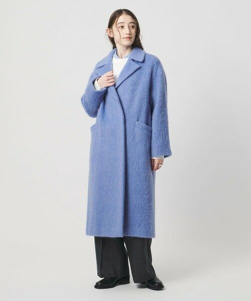 UNITED ARROWS / ユナイテッドアローズ その他アウター | シャギー ビッグ テーラード コート | 詳細13