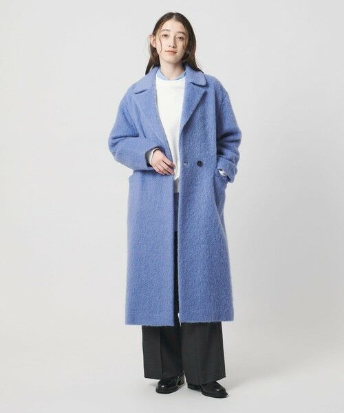 UNITED ARROWS / ユナイテッドアローズ その他アウター | シャギー ビッグ テーラード コート | 詳細14