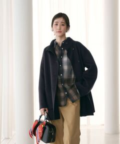 UNITED ARROWS / ユナイテッドアローズ その他アウター | バイカラー リバー Aライン コート