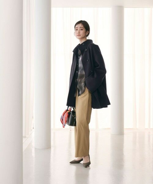 UNITED ARROWS / ユナイテッドアローズ その他アウター | バイカラー リバー Aライン コート | 詳細9