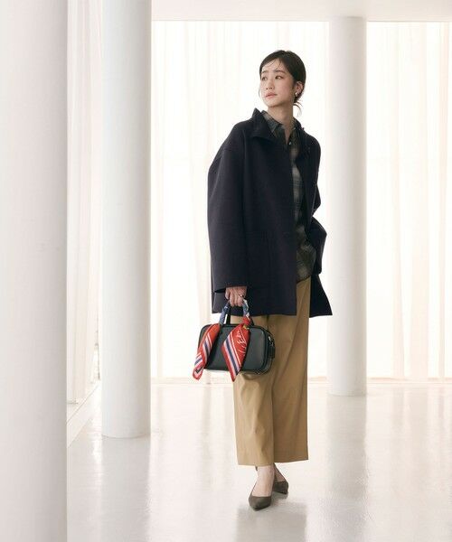 UNITED ARROWS / ユナイテッドアローズ その他アウター | バイカラー リバー Aライン コート | 詳細10