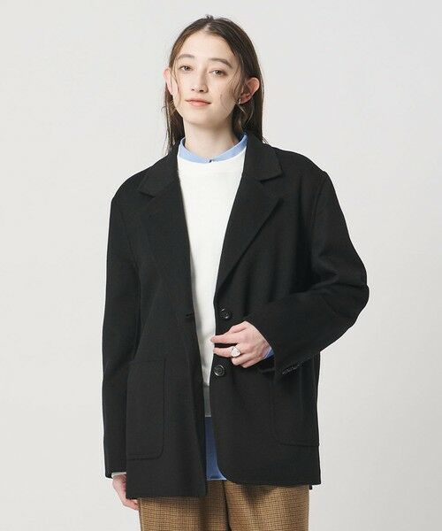 UNITED ARROWS / ユナイテッドアローズ テーラードジャケット | リバー テーラード ジャケット コート | 詳細1