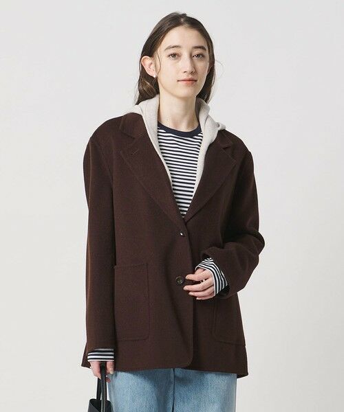 UNITED ARROWS / ユナイテッドアローズ テーラードジャケット | リバー テーラード ジャケット コート | 詳細10