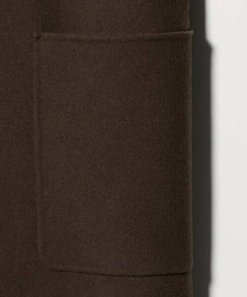 UNITED ARROWS / ユナイテッドアローズ ダッフルコート | ウール リバー ロング コート | 詳細13