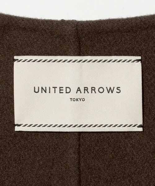 UNITED ARROWS / ユナイテッドアローズ ダッフルコート | ウール リバー ロング コート | 詳細16